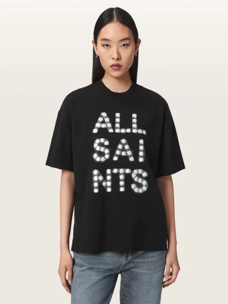 Футболка All Saints черная
