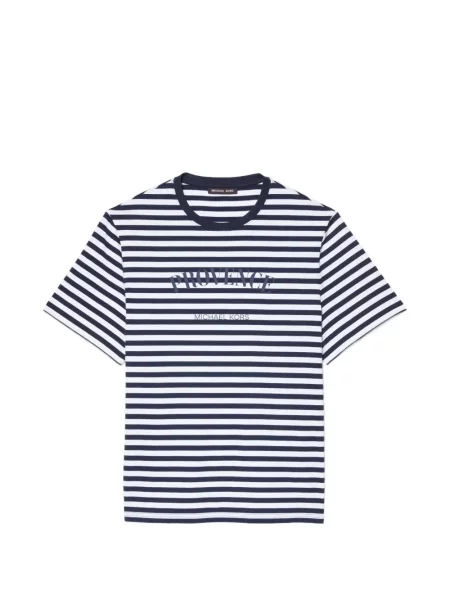 Tricou cu dungi Michael Kors cu dungi albastru