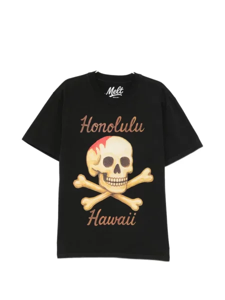 Tricou Melt cu imagine negru
