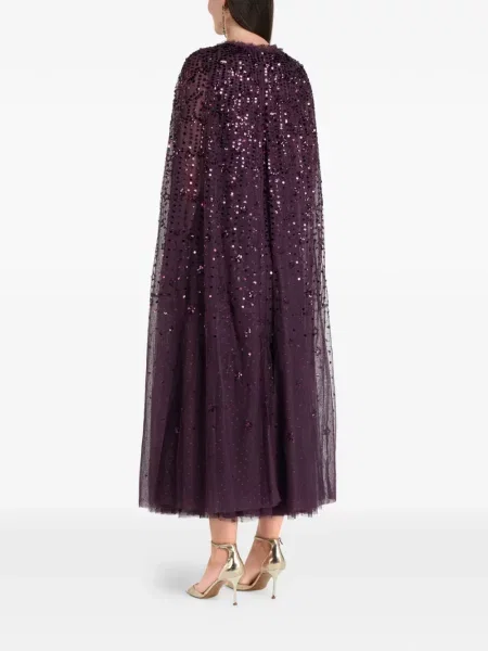 Maxi rochie maxi Needle & Thread cu paiete de costum violet