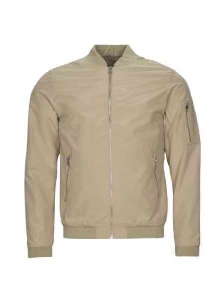JACK & JONES Přechodná bunda Rush světle hnědá