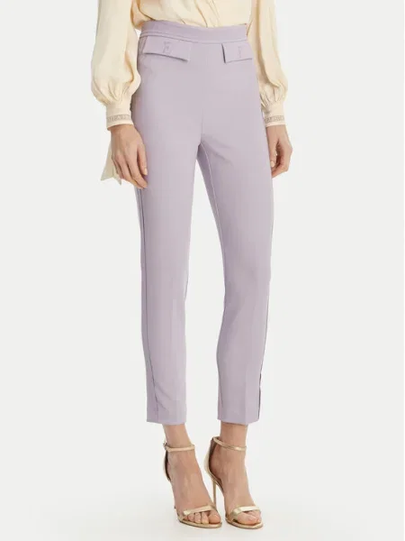 Elisabetta Franchi Pantaloni din violet