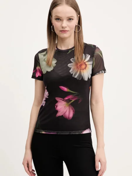 Desigual Tricou Des Moines Negru maro