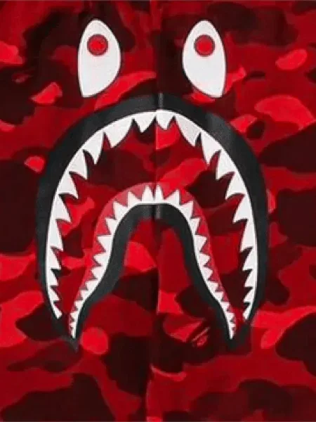 Pantaloni A Bathing Ape® alergare roșu