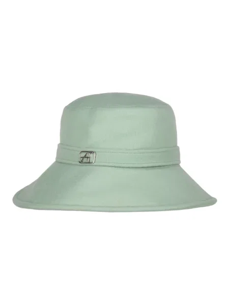 Czapka Alberta Ferretti z logo zielona