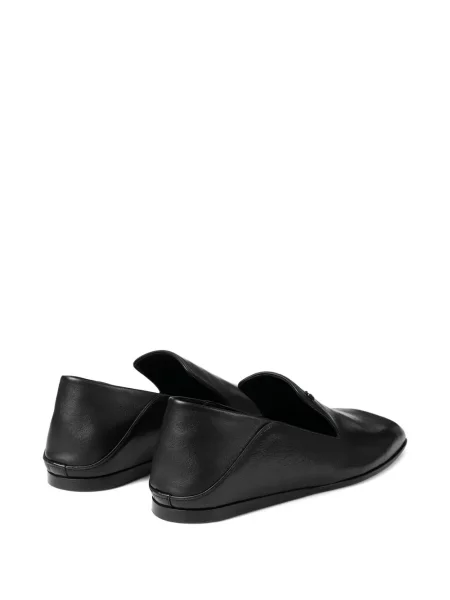 Pantofi loafer Jimmy Choo din piele negru