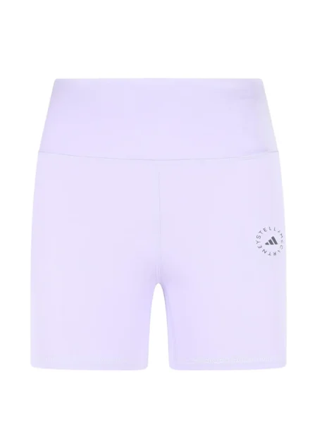 Talie pantaloni scurți Adidas By Stella Mccartney cu autograf violet