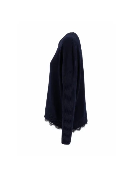 Sweter Ermanno Scervino niebieski