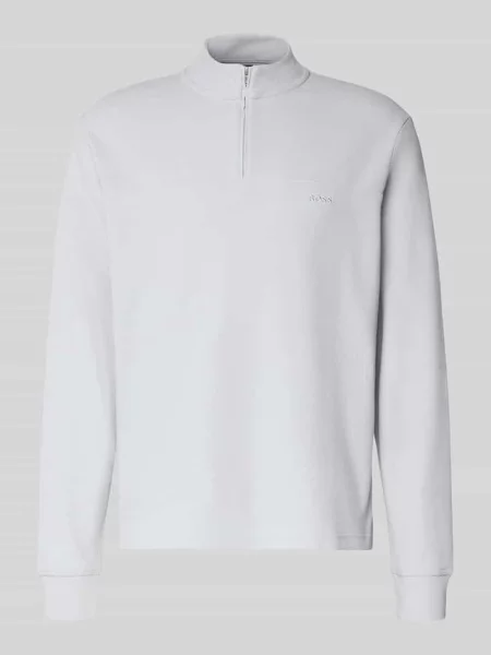 Bluza o kroju regular fit z mieszanka bawełny model PE_HIVE' Boss Orange