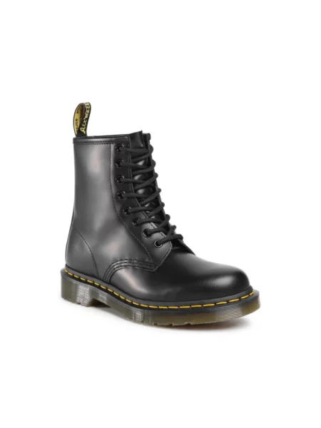 Botki Dr. Martens skórzane czarne