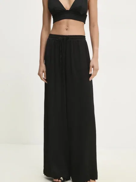 Hlače Answear Lab črna