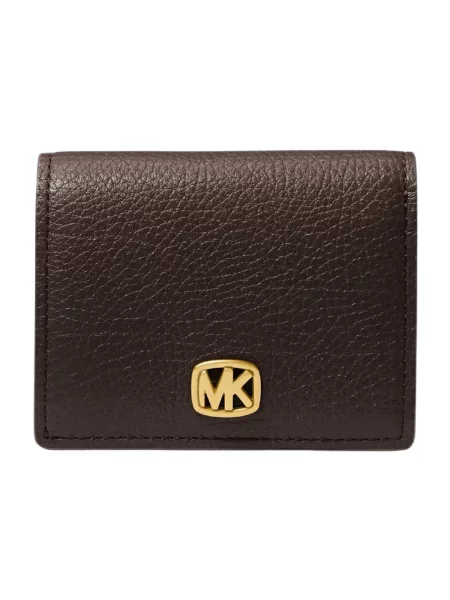 Kompaktowy portfel Michael Kors brązowy