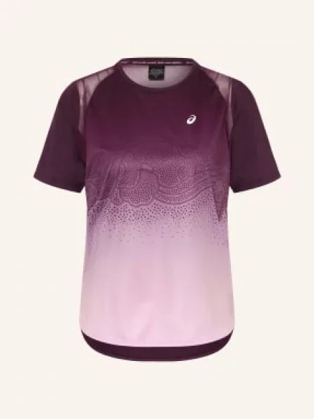 Asics Funkční Tričko Road Fade tmavě / růžová fialová