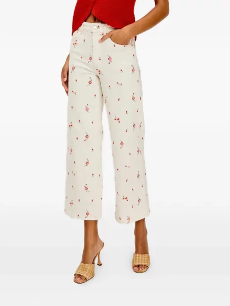 Pantaloni Rails cu model floral cu imagine