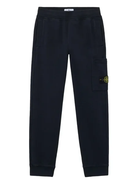 Spodnie dziecięce Stone Island niebieskie