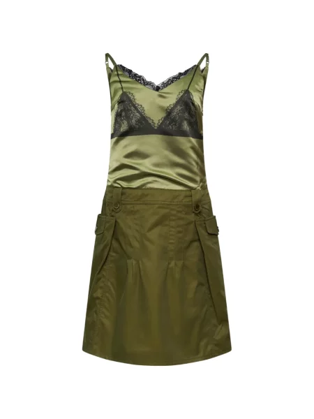 Rochie Andersson Bell din dantelă verde