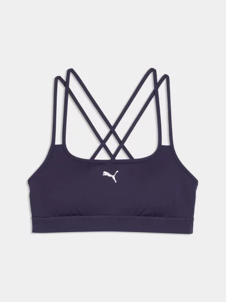 Спортивний топ PUMA Move Strappy Bra Low комбінований верх фіолетовий