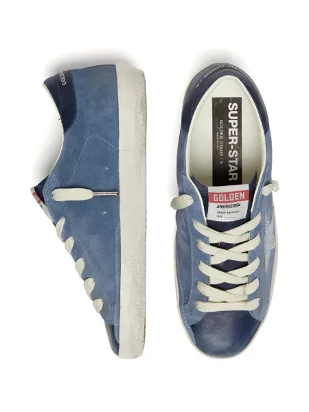 Sneakers Golden Goose σουέντ μπλε
