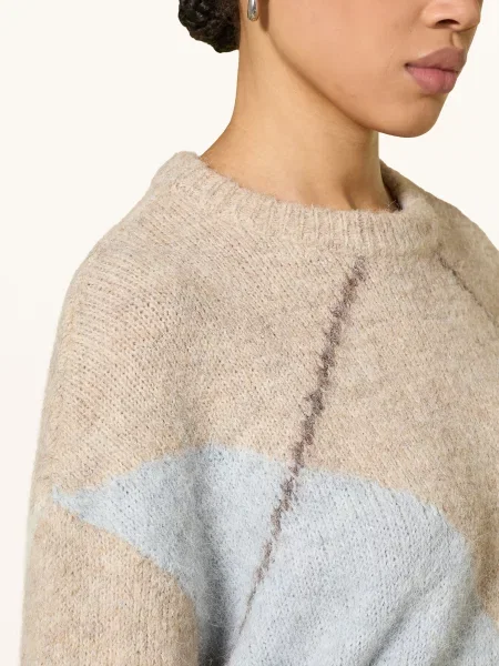 Neo Noir Sweter Inga beige beżowy
