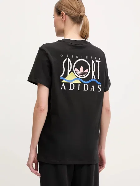 Majica adidas Originals Graphic Loose T za žene crna