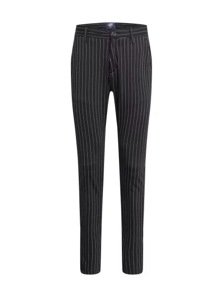 Denim Project Pantaloni eleganți Roma / argintiu negru