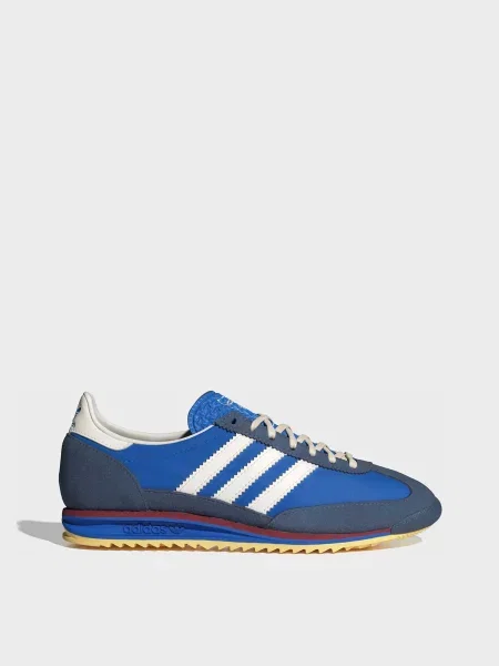 Замшевые кроссовки Adidas синие