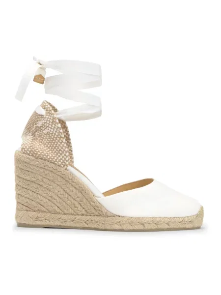 Espadryle Castaner białe