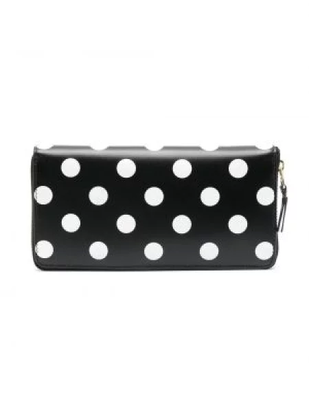 Taškuotas piniginė Comme Des Garçons Wallet juoda