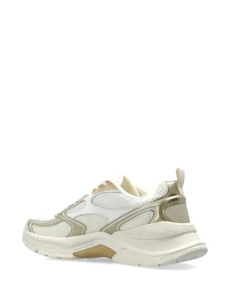 Sneakerși Ea7 Emporio Armani cu șireturi din dantelă cu autograf