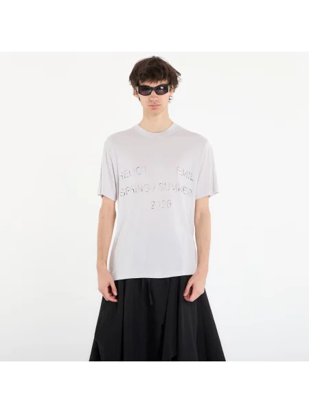 Tricou HELIOT EMIL Overo Ss T-Shirt Light Grey 52 gri