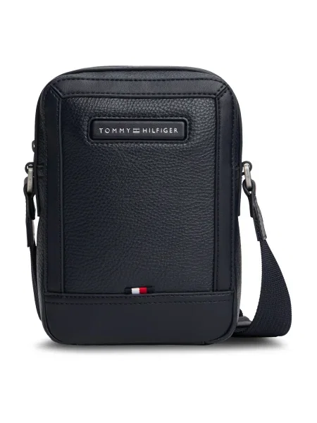 TOMMY HILFIGER Torba za čez ramo CENTRAL marine modra