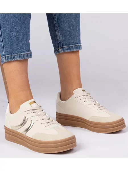 Sneakerși D/ceo bej