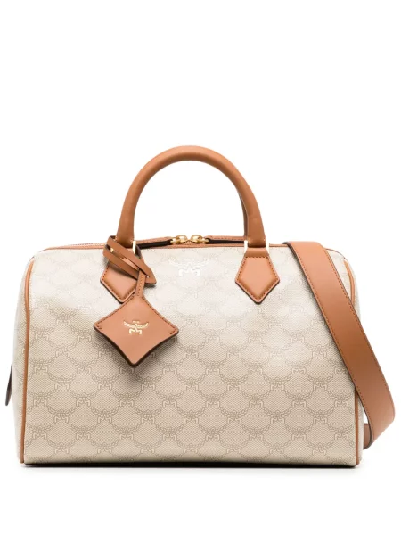 Geantă shopper Mcm maro