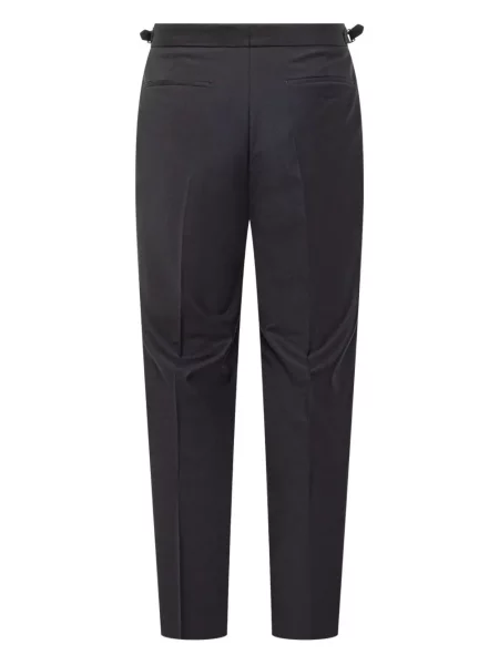 Pantaloni Boss plisate albastru