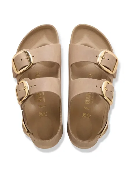 Шкіряні сандалі Birkenstock Milano Big Buckle