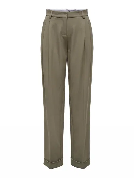 ONLY Pantaloni cutați SULAJMA piatră gri
