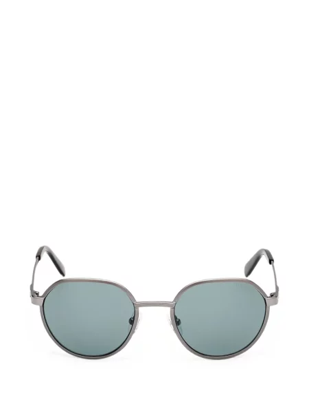 Ochelari de soare Guess cu imprimeu geometric gri