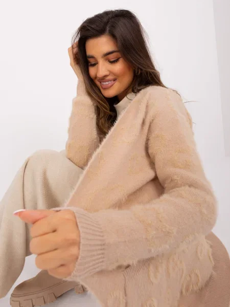 Cardigan Fashionhunters bej
