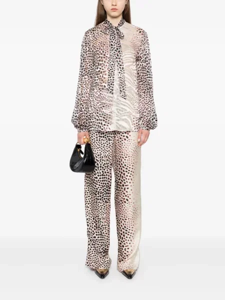 Raštuotos kelnės Roberto Cavalli