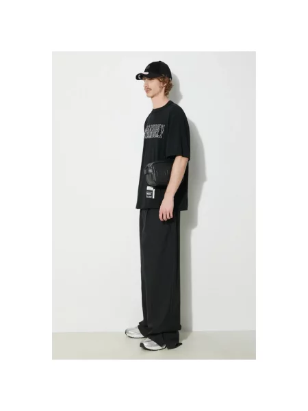 Undercover t-shirt Pullover z aplikacją czarny