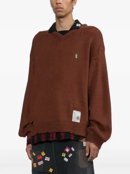 Gulerat pulover Maison Mihara Yasuhiro maro