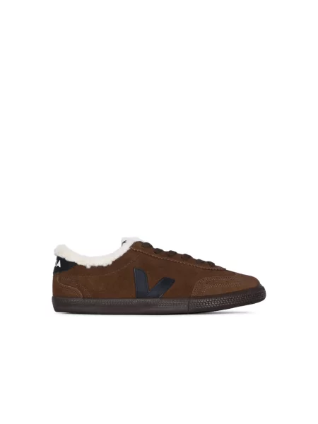 Sneakersy Veja Volley zamszowe brązowe