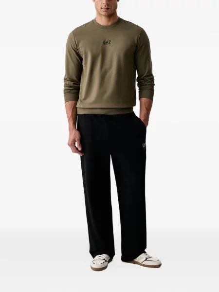 Hanorac Ea7 Emporio Armani cu imagine verde