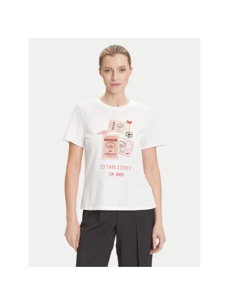 Weekend Max Mara Póló Ara Regular Fit fehér