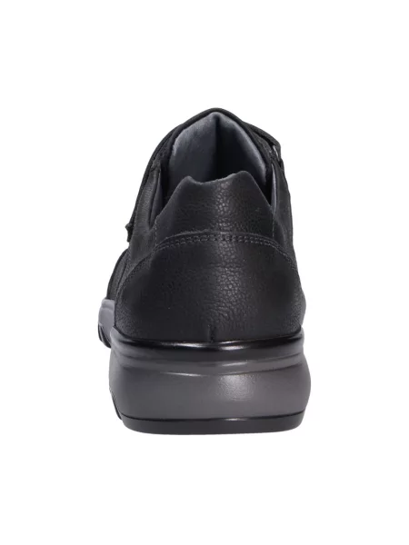 Sneakersy Waldläufer skórzane wsuwane czarne
