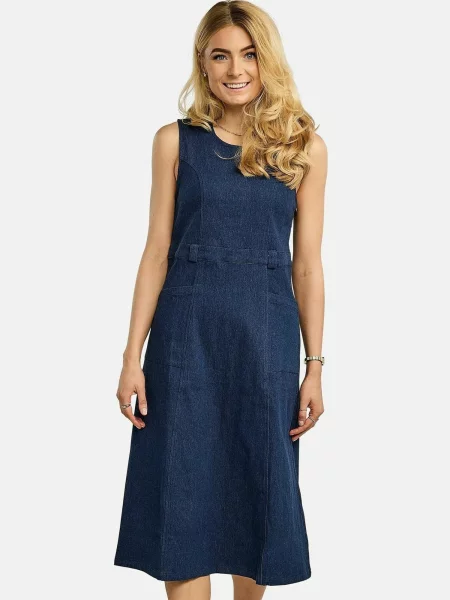 Liberte Essentiel Rochie ASTA denim albastru