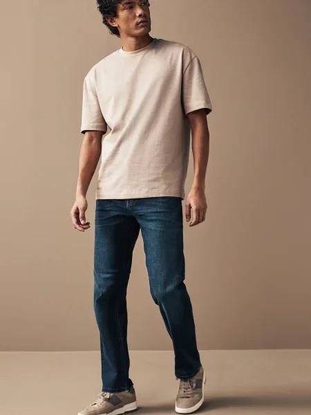 Next Jeans denim albastru