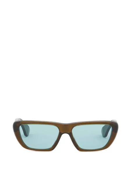 Ochelari de soare Marni cu imprimeu geometric maro