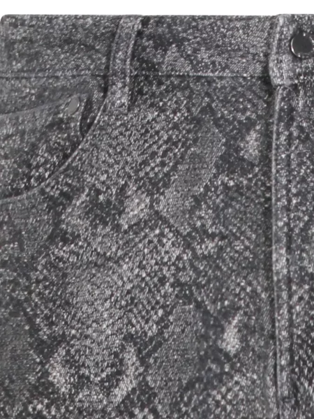 Traperice Daily Paper sa zmijskim uzorkom siva