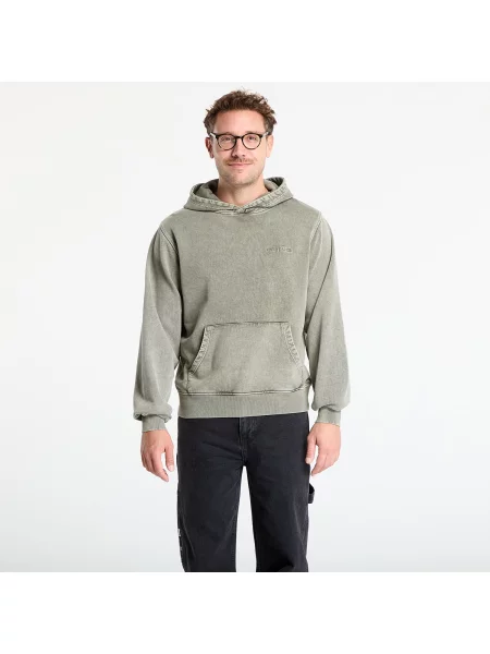 Bluza Daily Paper Dias Washed Hoodie Rosin Green L zielona